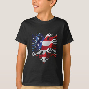 Albanian American Eagle T-Shirt