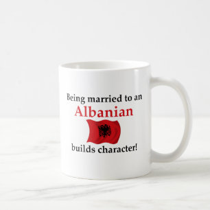 Albanian Builds Character Coffee Mug