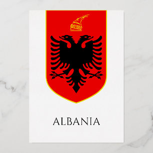 Albanian Coat Of Arms National Heritage Art