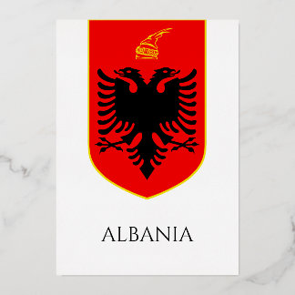 Albanian Coat Of Arms National Heritage Art
