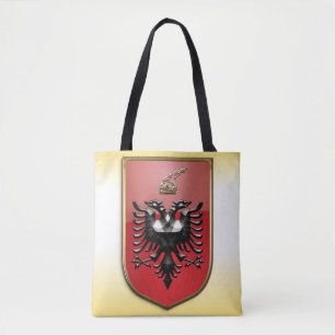 Albanian Coat of arms Tote Bag