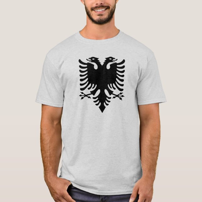 Albanian double headed eagle T-Shirt (Front)