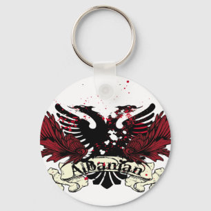 albanian eagle key ring