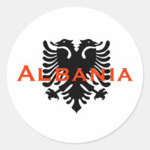 Albanian Eagle Sticker