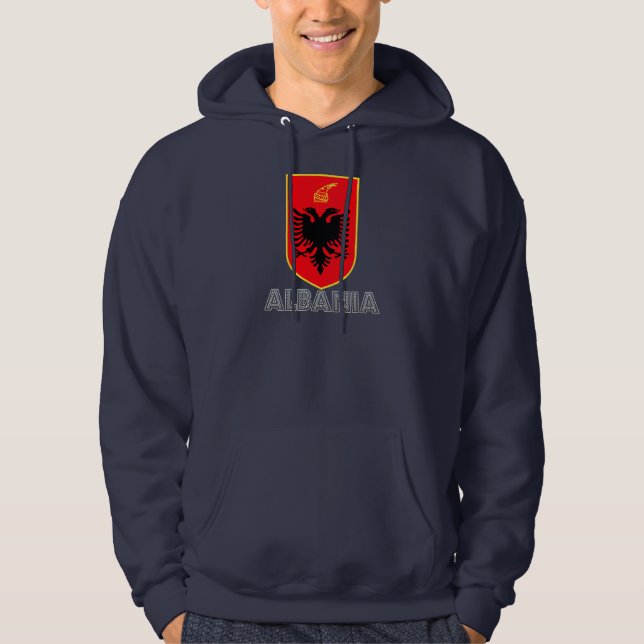 Albanian Emblem Hoodie (Front)