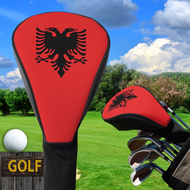 Albanian Flag & Golf Albania sport Covers /clubs (Creator Uploaded)
