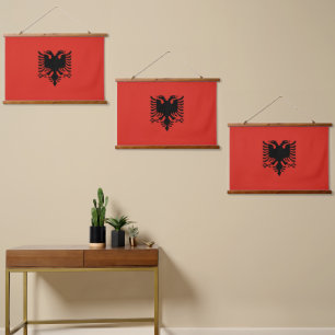 Albanian flag hanging tapestry