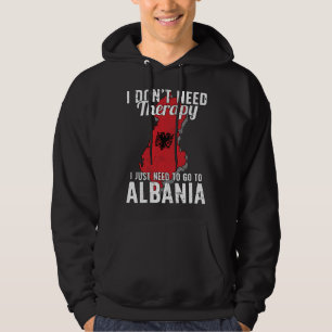 Albanian Flag I Albania Flag I Vacation Gift I Alb Hoodie