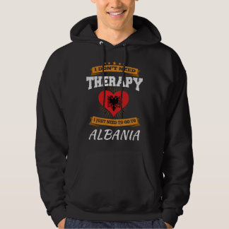 Albanian Flag I Funny Albania Vacation Gift I Funn Hoodie