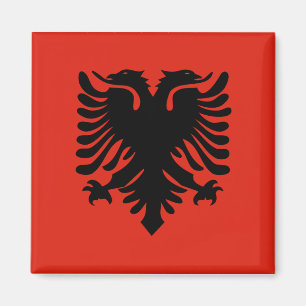 Albanian Flag Magnet
