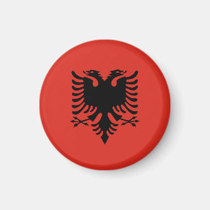 Albanian flag magnet
