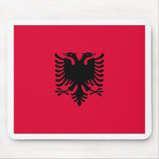 Albanian Flag Mouse Mat