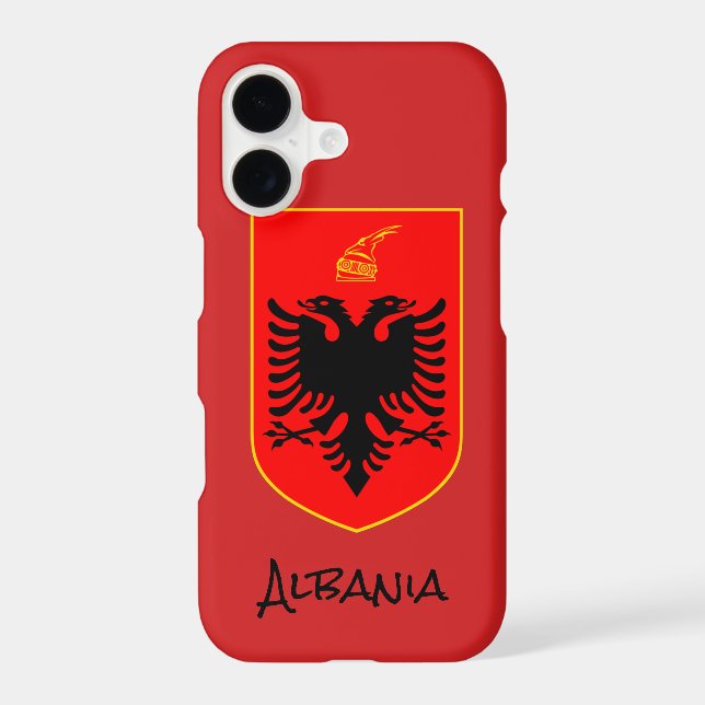 Albanian Flag, patriotic Albania fashion / sports (Back)