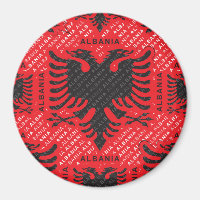 Albanian flag pattern 2