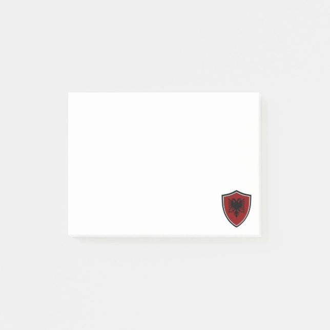 Albanian flag post-it notes (Front)