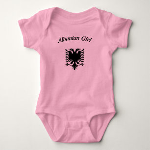 Albanian Girl Baby Bodysuit