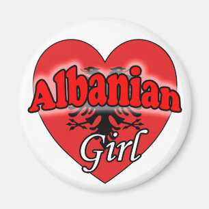Albanian Girl Magnet