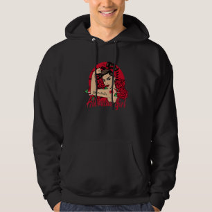Albanian Girl Unbreakable Albanian Flag Strong Wom Hoodie