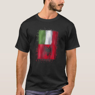 Albanian Italian Love Albania And Italy T-Shirt