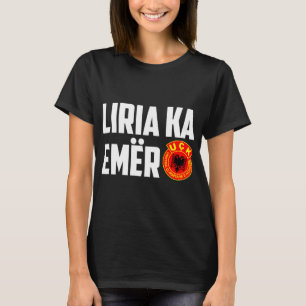 Albanian Kosovo Army Uck Uqk T-Shirt