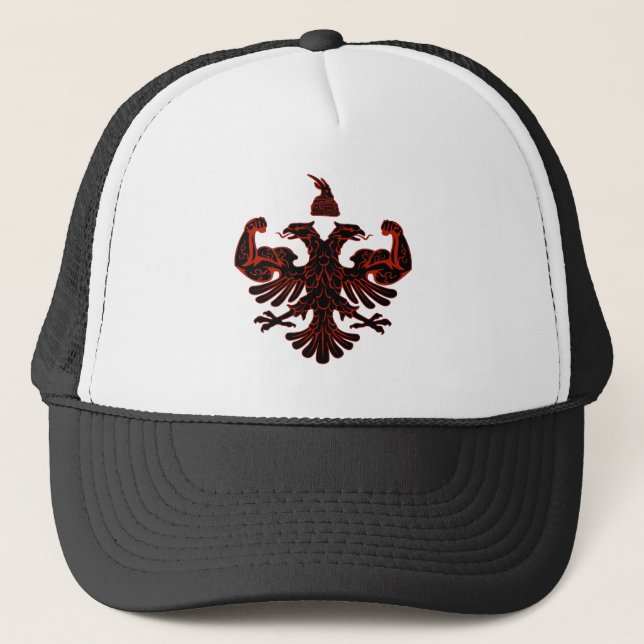 Albanian Power Trucker Hat (Front)