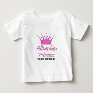 Albanian Princess Baby T-Shirt