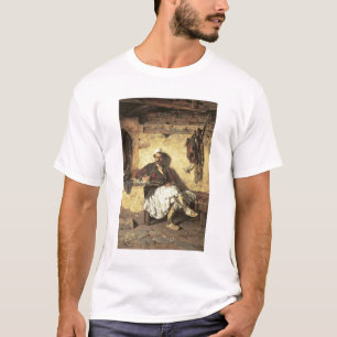 Albanian Sentinel Resting (Arnaueti) (oil on canva T-Shirt