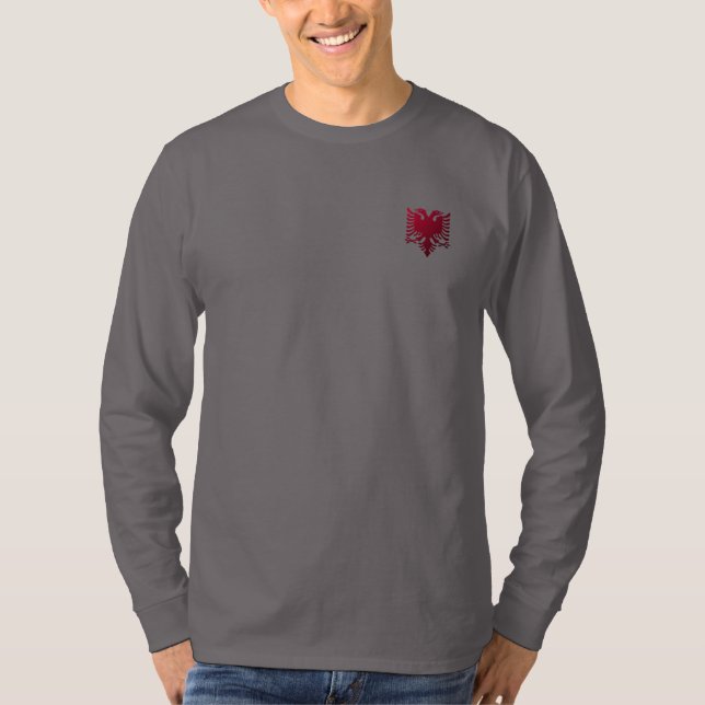 Albanian two-headed eagle T-Shirt (Front)
