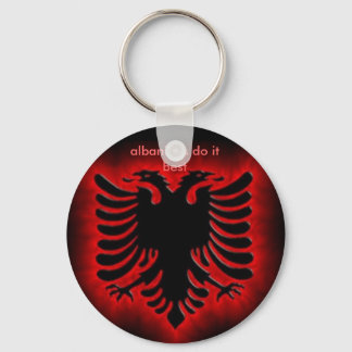 albanianeagle, albanians do it best key ring