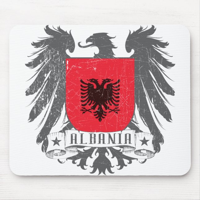 albaniashield mouse mat (Front)