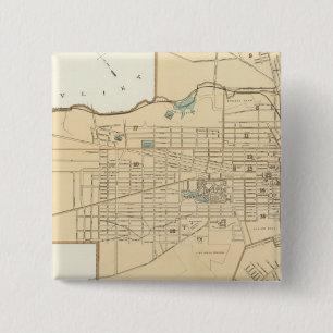 Albany 15 Cm Square Badge