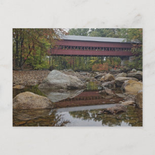 Albany Bridge, just off the Kancamagus Postcard