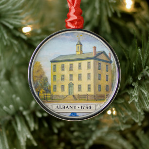 Albany Congress Metal Tree Decoration