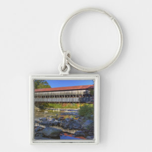 Albany covered bridge over Swift River, White Key Ring