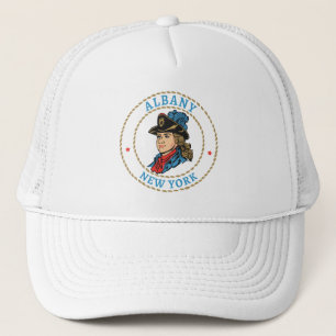 Albany New York Colonial Trucker Hat