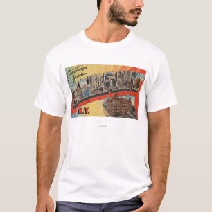 Albany, New York - Large Letter Scenes 2 T-Shirt