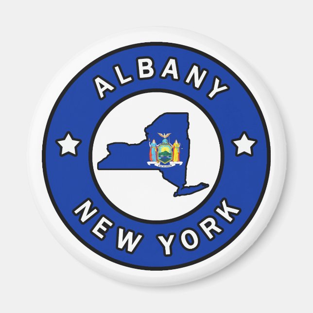 Albany New York Magnet (Front)