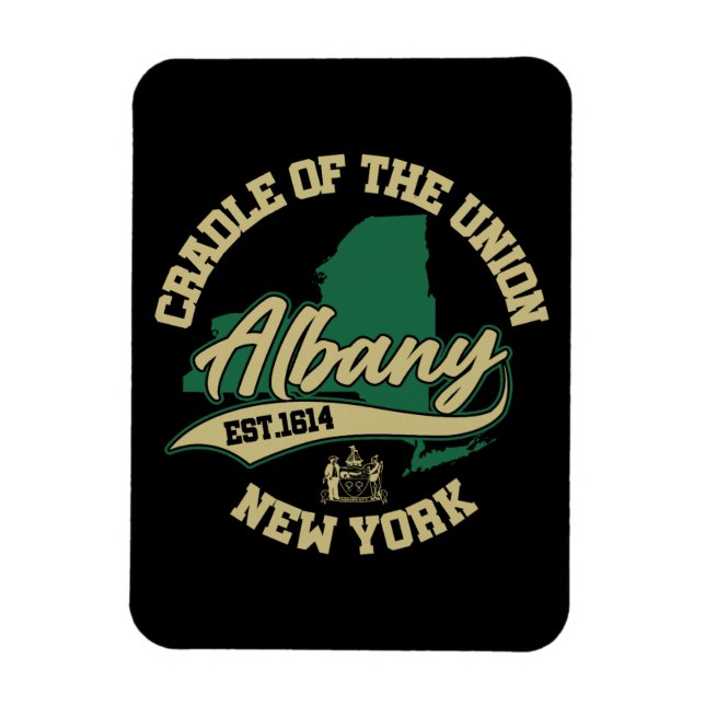 Albany,New York Magnet (Vertical)