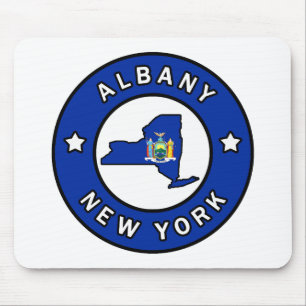 Albany New York Mouse Mat