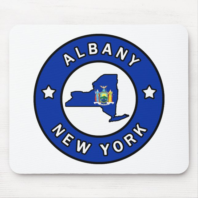 Albany New York Mouse Mat (Front)