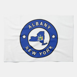 Albany New York Tea Towel