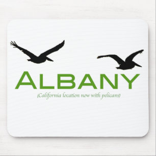 Albany, now with pelicans mouse mat