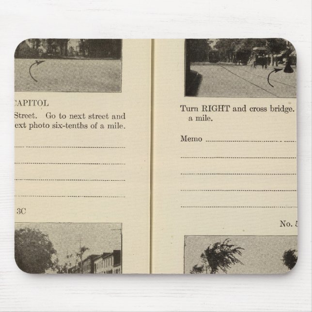 Albany, NY Mouse Mat (Front)