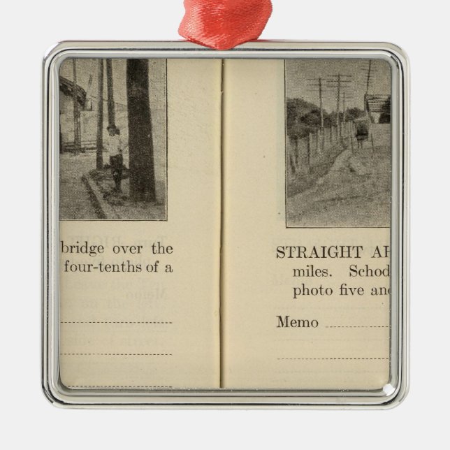 Albany Rensselaer East Greenbush Metal Tree Decoration (Front)