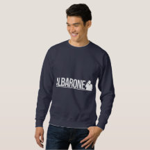 Albarone Gangster Silhouette Graphic - White