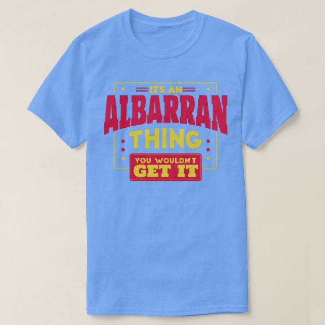 Albarran T-Shirt (Design Front)