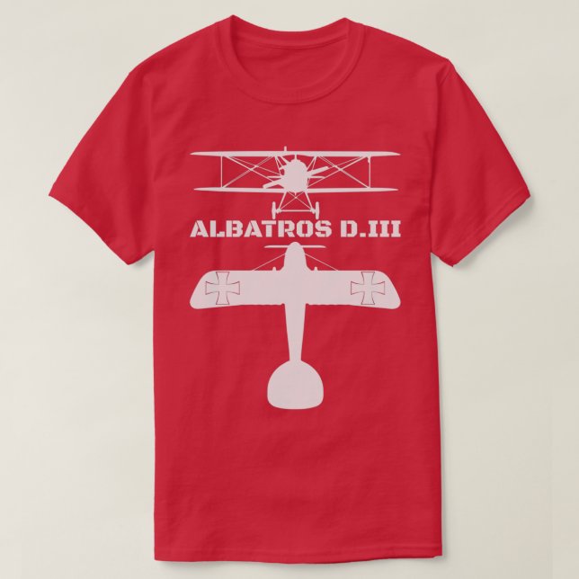 Albatros D  T-Shirt (Design Front)