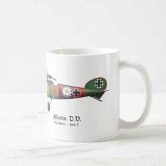 Albatros D.V. ww1 German Fighter Plane Bäumer Coffee Mug