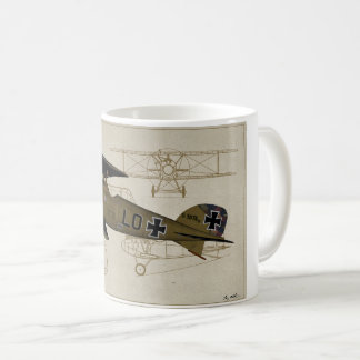 Albatros Lt. Von Hipple WWI Coffee Mug