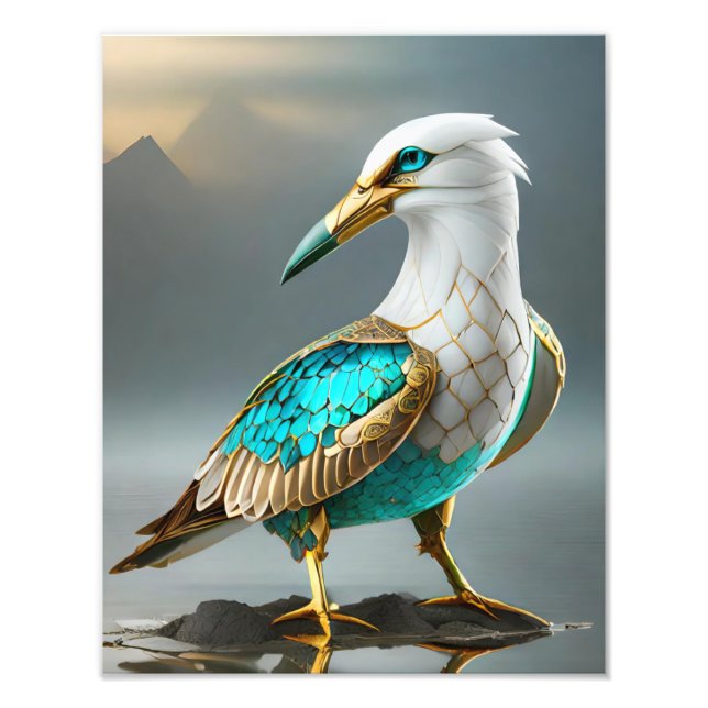 Albatross Island Lemuria Toroa Motu Being Photo Print (Front)